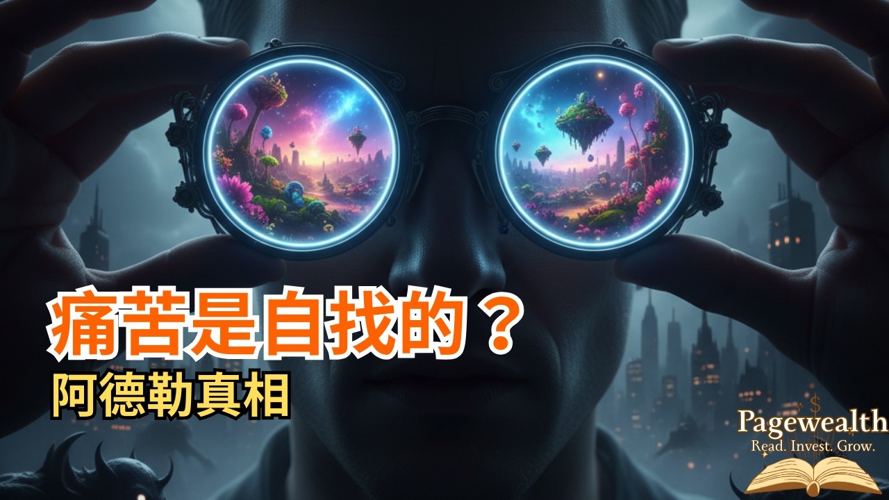 你的不幸，其實是你自己「選」的？阿德勒：一念之間逆轉人生的終極秘密「Pagewealth」