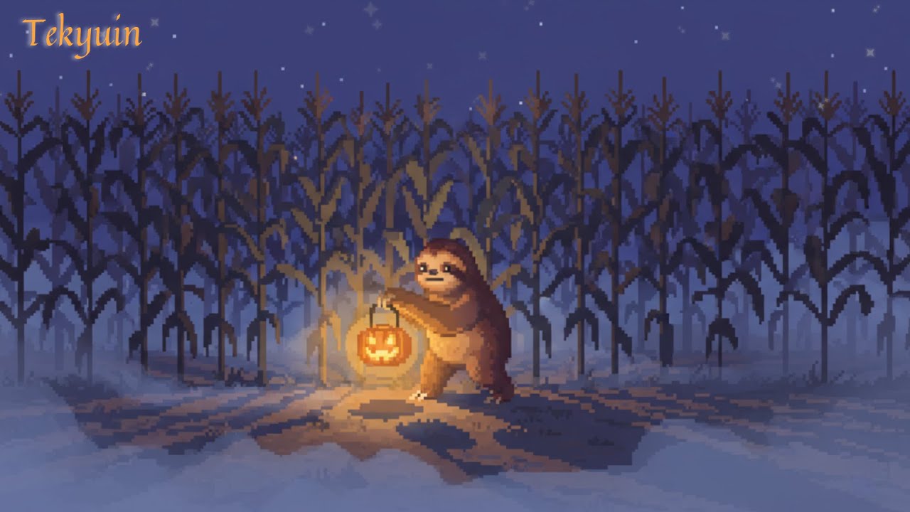 Music Among the Stalks 🌾 |  Spooky Jazz & Pixel Chill