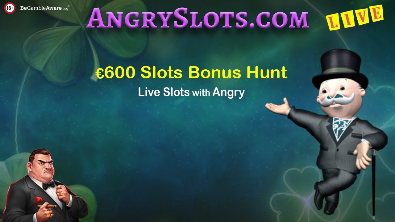 &euro;600 SLOTS BONUS HUNT - Wednesday Morning Slots with Angry