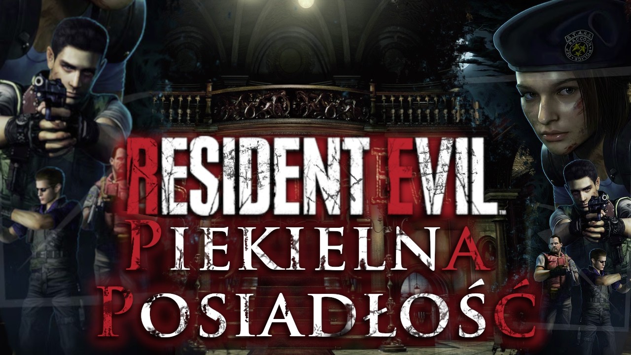 Resident Evil 1 – Raj na Ziemi – Historia Piekielnej Posiadłości | Resident Evil Fabuła | RE Lore