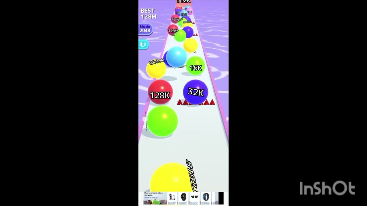 Ballrun2048 mode infinite BEST 8192S