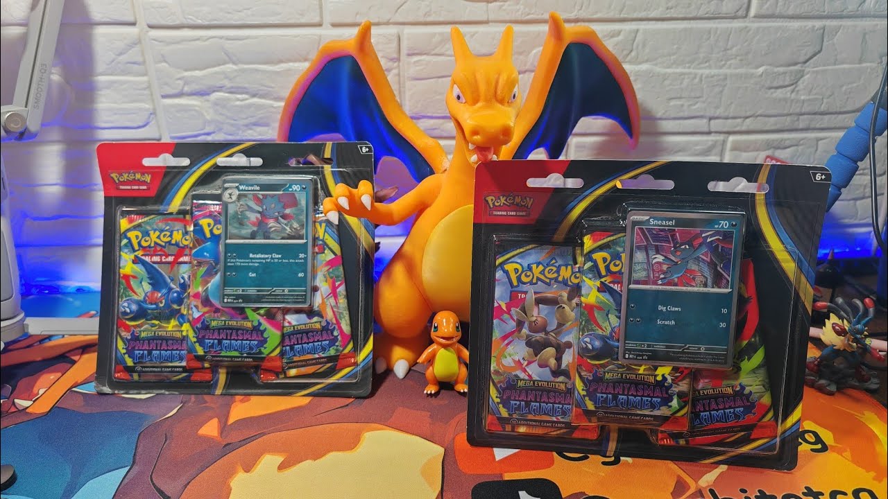 Apertura Blisters 3 Sobres #phantasmalflames 