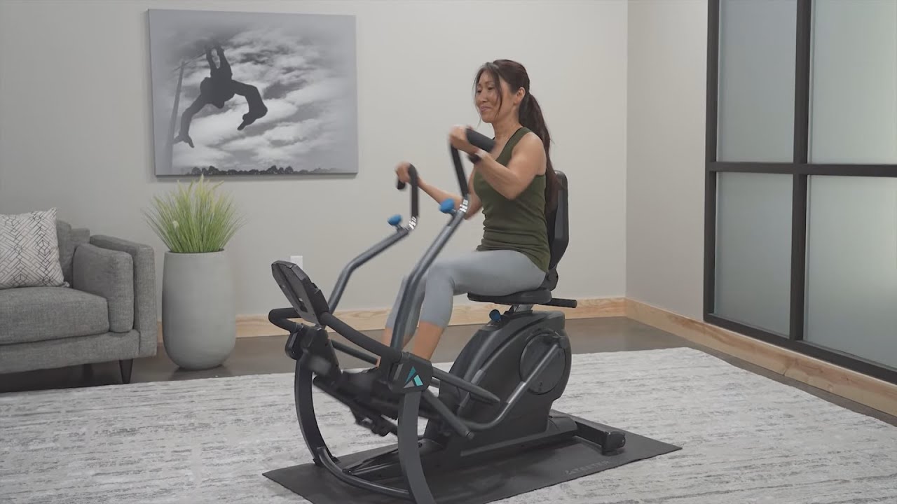 Teeter FreeStep LT1 Recumbent Cross Trainer | Fitness Direct