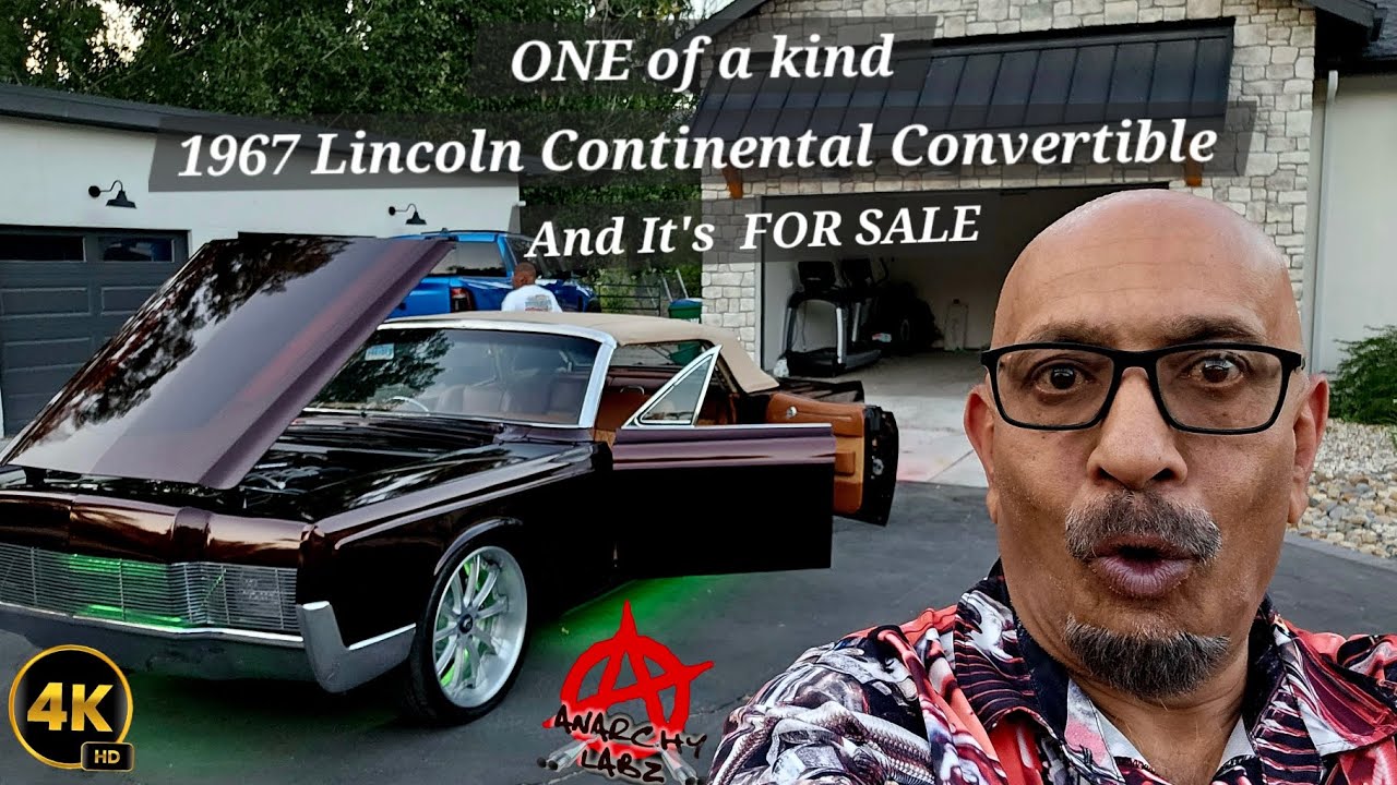 One of a kind Totally Custom 1967 Lincoln Continental Convertible. 10 year project