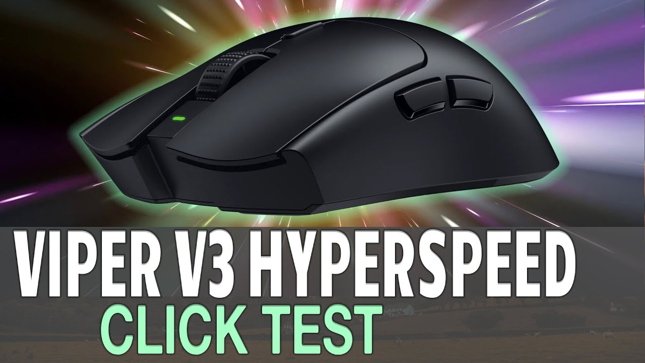 Razer Viper V3 Hyperspeed - Sound Click Testing