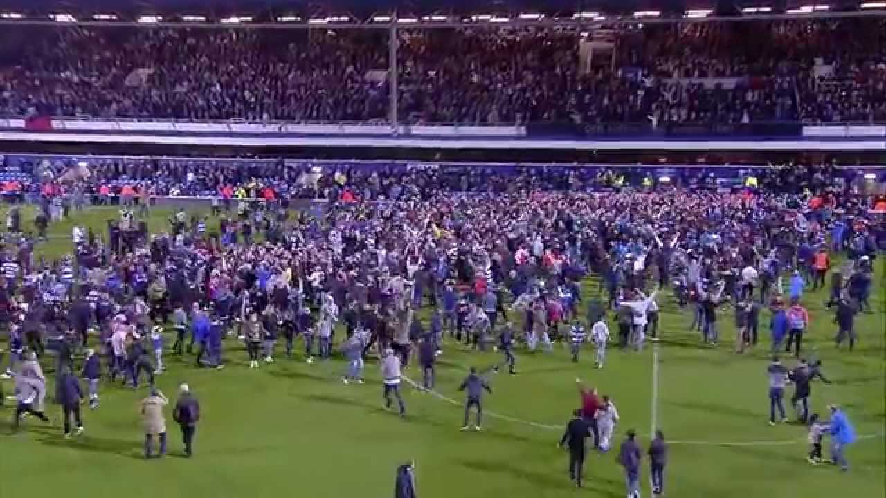 PITCH INVASION: QPR ARE GOING TO WEMBLEY