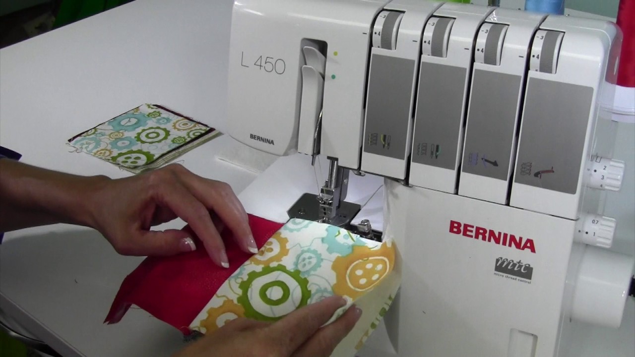 Bernina L450 36 Quilt As You Go on a Serger