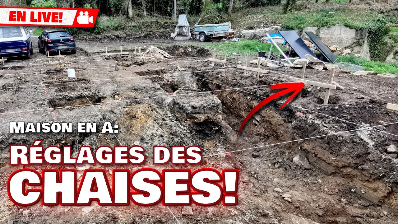 1er live du chantier de ma maison 