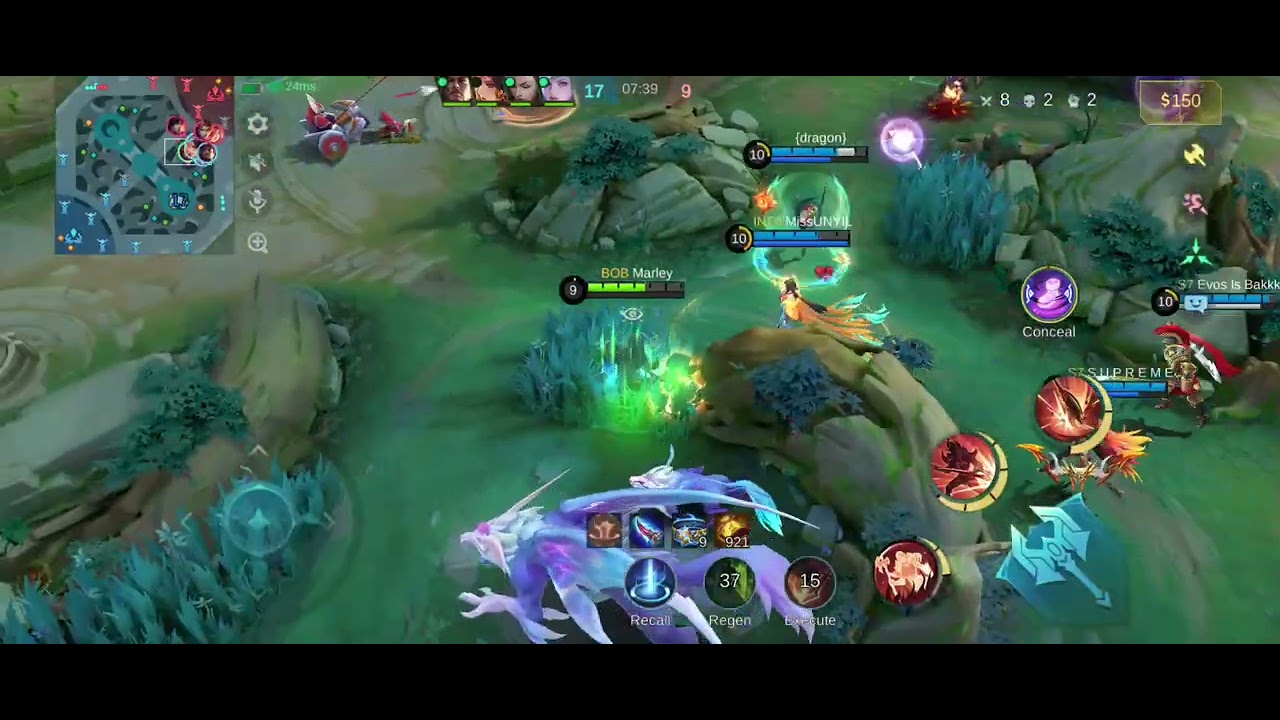Cara Hilda membuat lawan tertinggal gold,. User Hilda wajib tonton video ini.