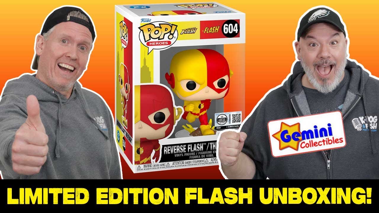 Распаковка Funko LE Flash!