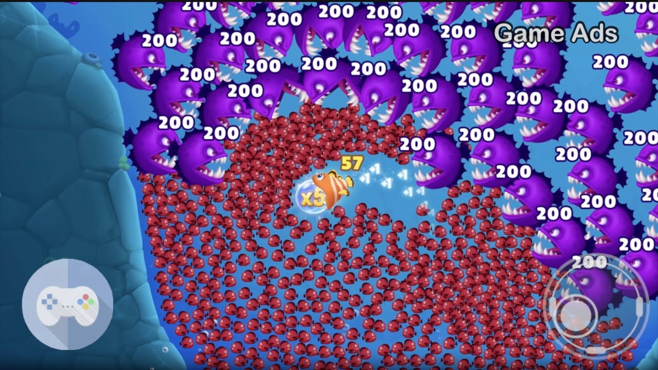 Fishdom Ads Mini Games Review Part 03 New Level Fish vs The Bloop Trailer Video