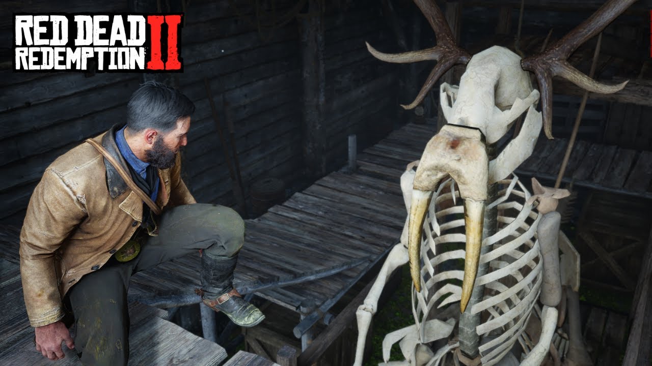MENEMUKAN SEMUA FOSIL DINOSAURUS DI RDR 2!!