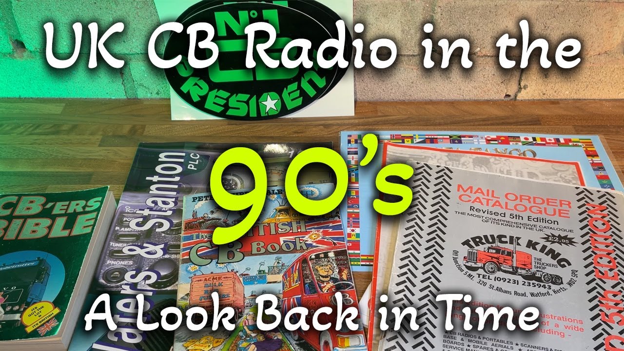 UK CB Radio in the 90's - Found Some Amazing Price Lists and Catalogues in the Garage!