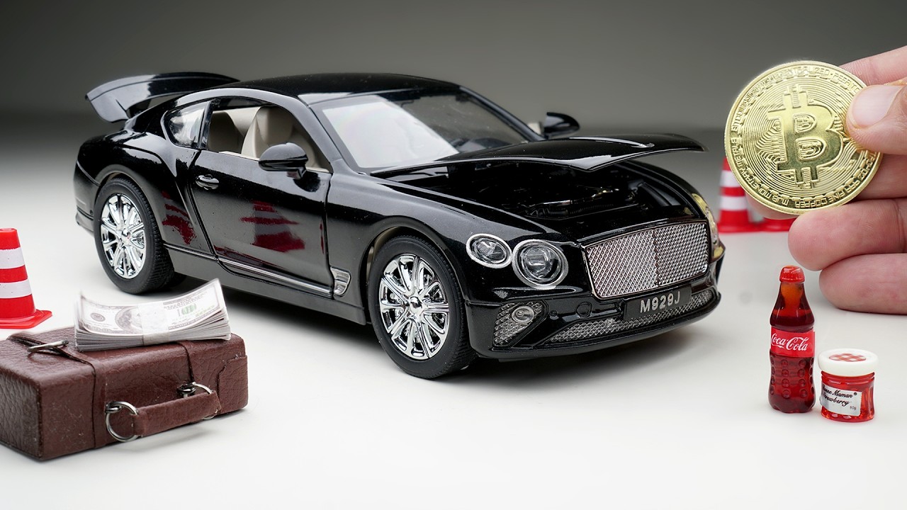 Unboxing of New Bentley Continental GT 1:24 Scale Diecast Model Car