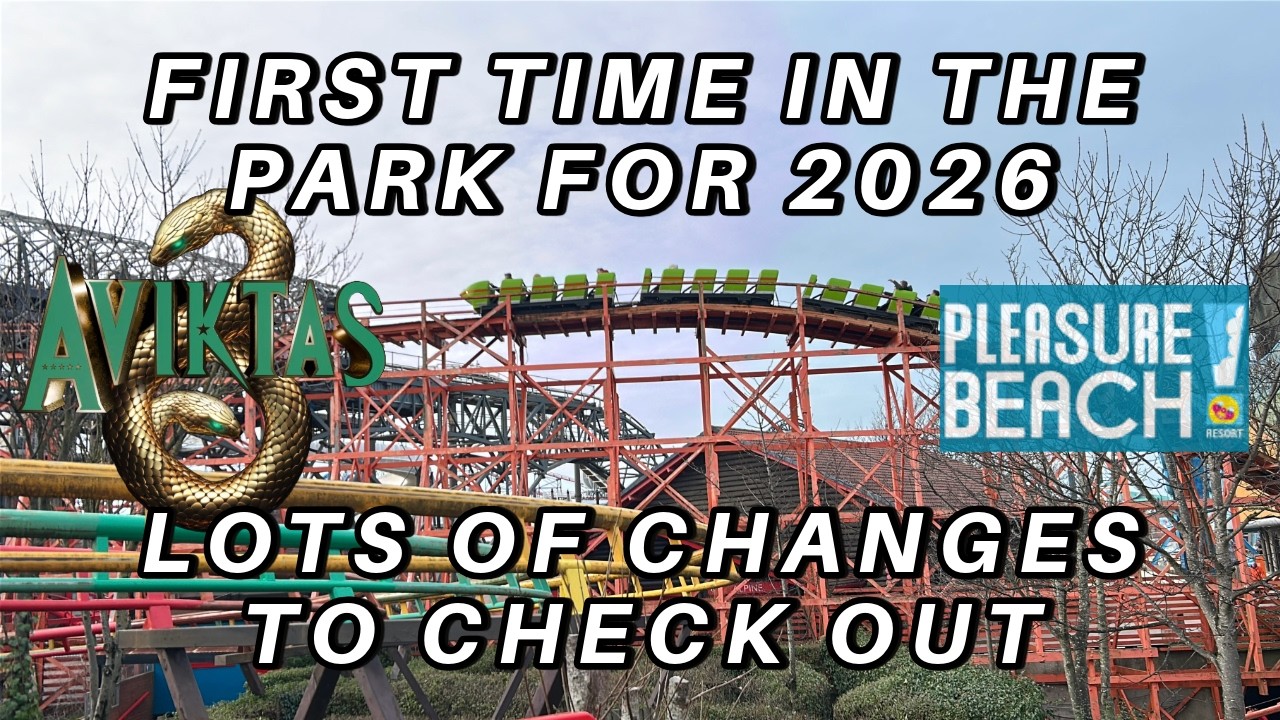 Blackpool Pleasure Beach Winter Update 15/02/26 (THE PARK IS OPEN)