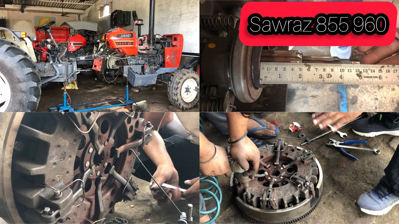 Swaraj 960FE 855FE Clutch fitting￼￼