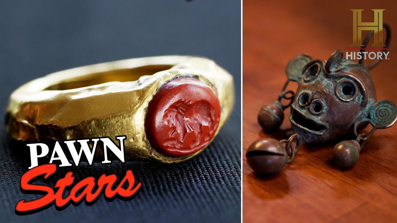 Pawn Stars Do America: Pricey Ancient Roman Ring & Rare Artifacts (Season 2) | Pawn Stars
