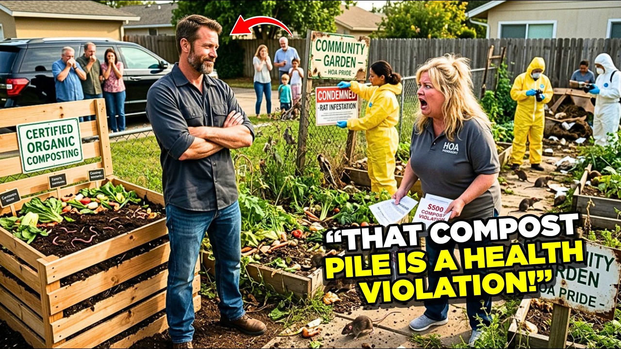 HOA Tried to Fine Me for My Compost — Then Health Inspectors Found a Rat Nest in Their Own Garden