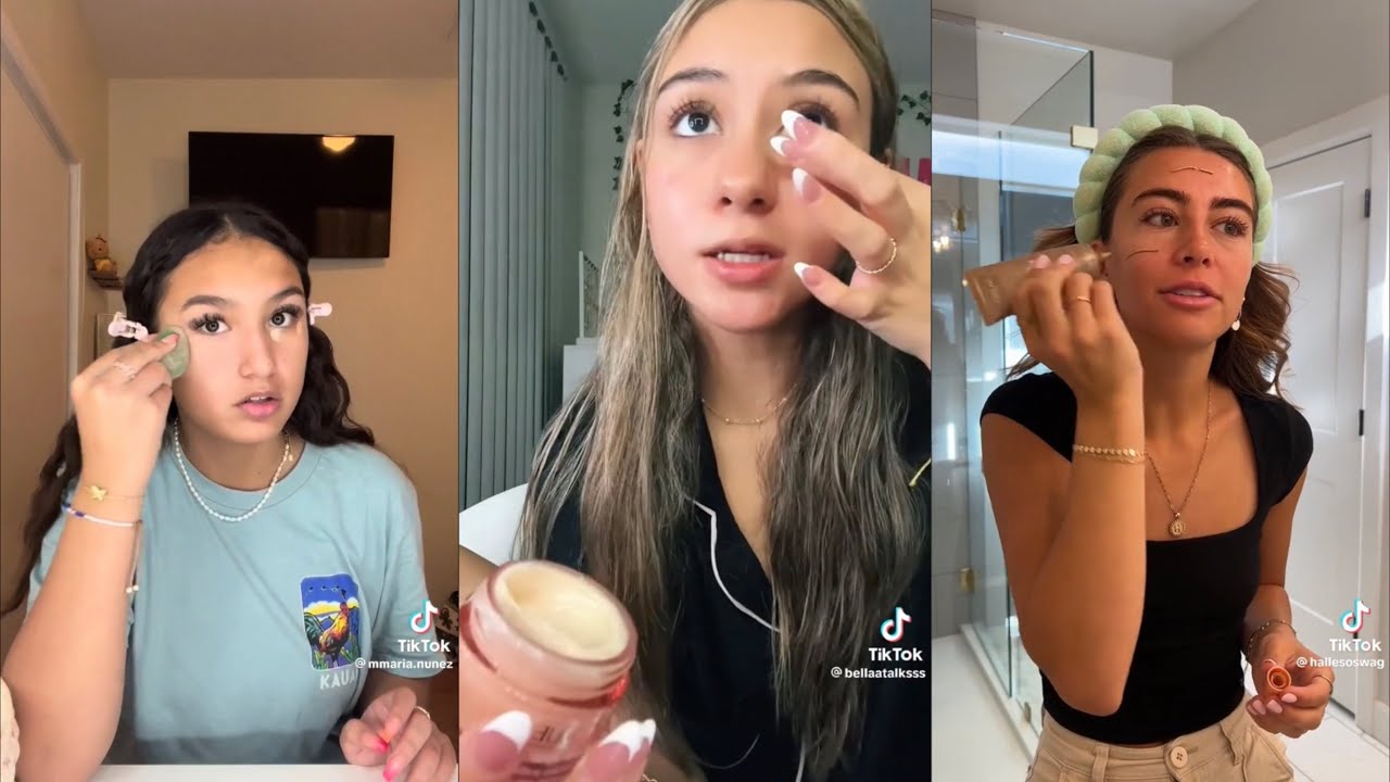 GRWM for the first day of school - TikTok compilation