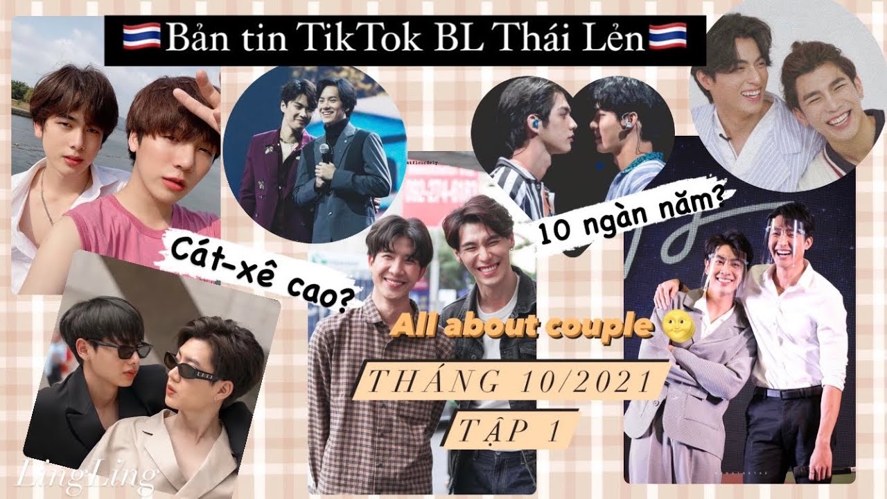 【BL THAILAND】Bản tin Tiktok Boylove Thái Lẻn | Tháng 10/2021 - Tập 1