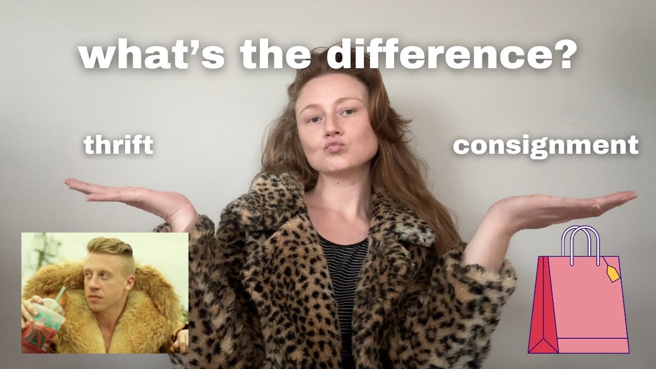 thrift shop vs consignment store- let's talk about it!