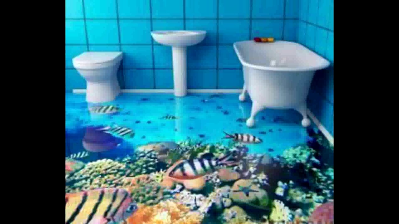 Revestimento em 3d fundo do mar