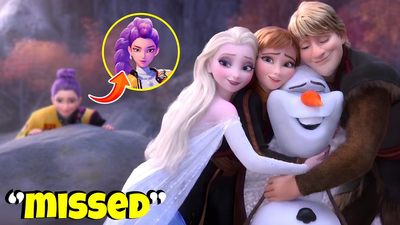 10 вещей, которые вы не заметили в мультфильме «Холодное сердце» ⛄❄️