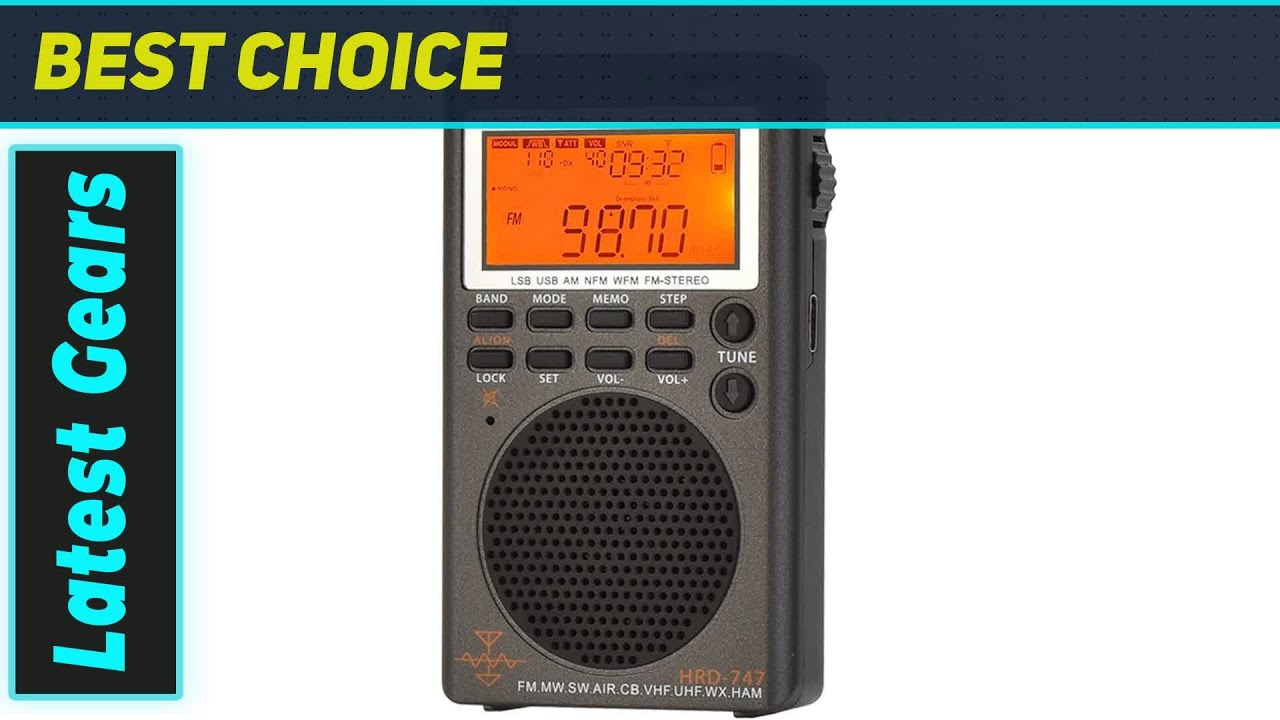 HanRongDa HRD-747 SSB: The Ultimate Wideband Radio!