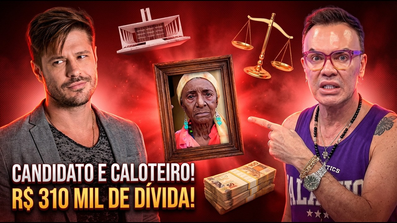 Dado Dolabella Deve R$310 Mil Para Idosa e Ainda Se Candidata a Deputado!