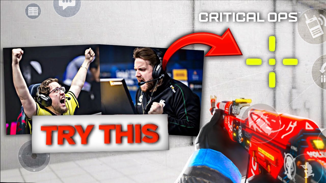 10 ЛУЧШИХ ПРОФЕССИОНАЛЬНЫХ ПРИЦЕЛОВ в Critical Ops | CS2 x C-Ops