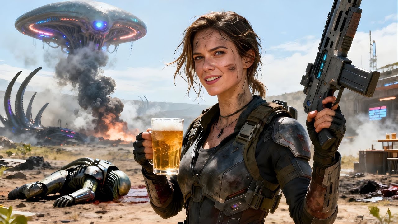 «Sujétame la cerveza», dijo… y el comandante alienígena perdió la cabeza.