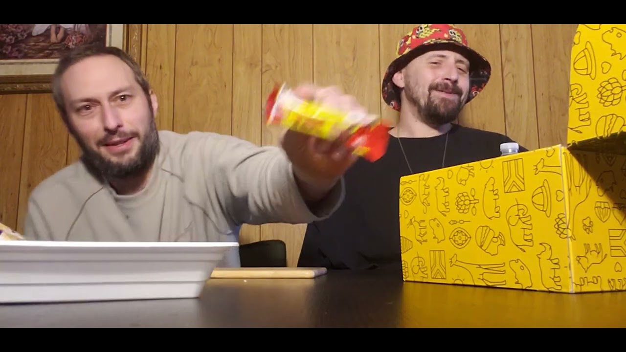 Neffy and myself Try Candy From Africa 