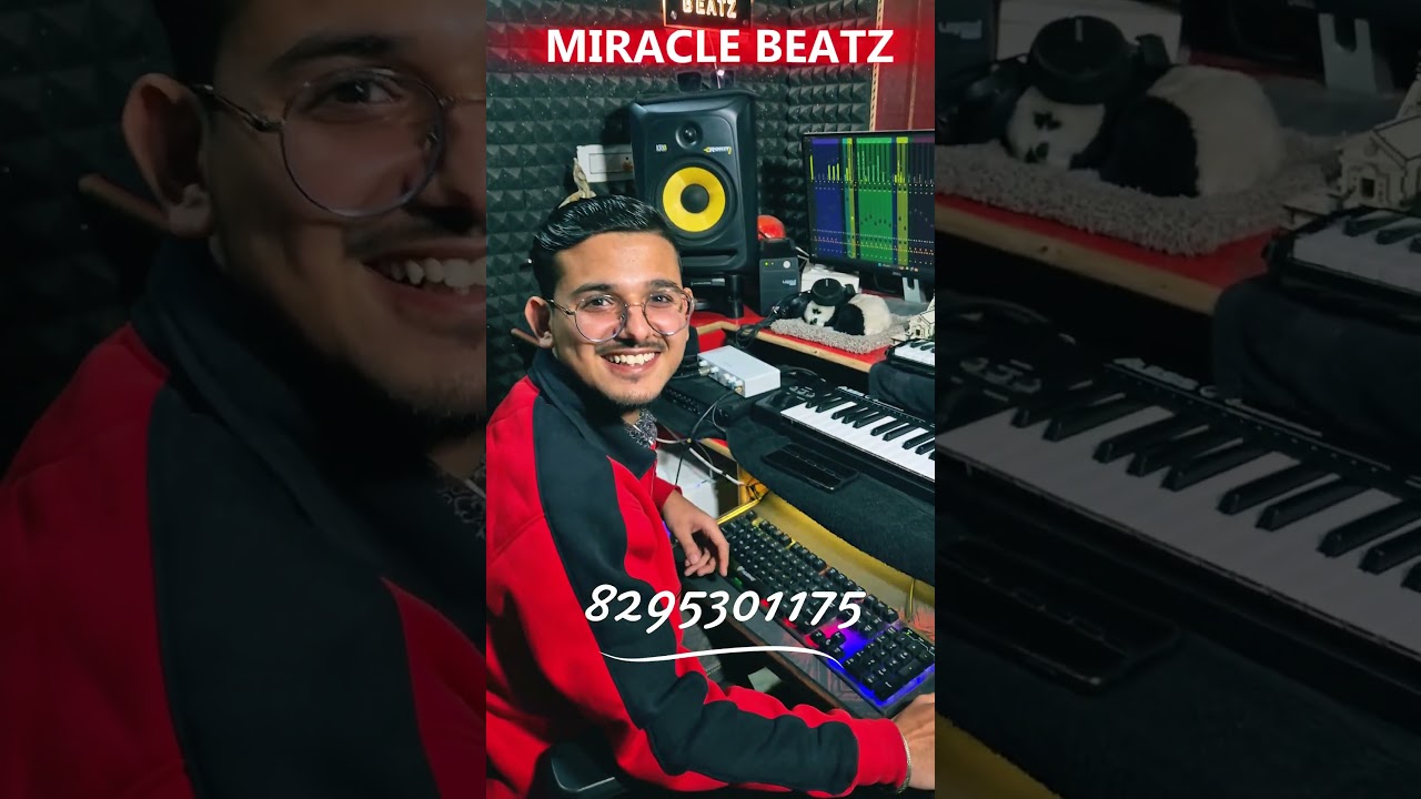 How Record Haryanvi Song  In Music Studio Miracle Beatz