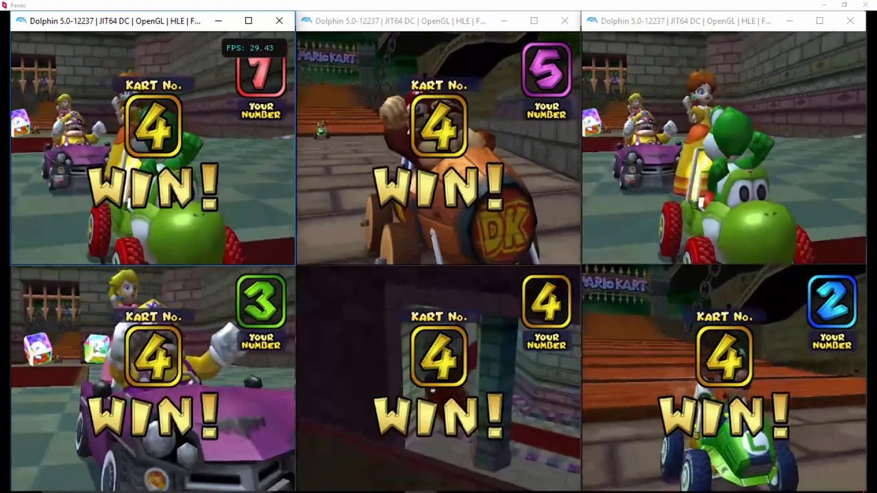 Mario Kart Double Dash LAN Parsec
