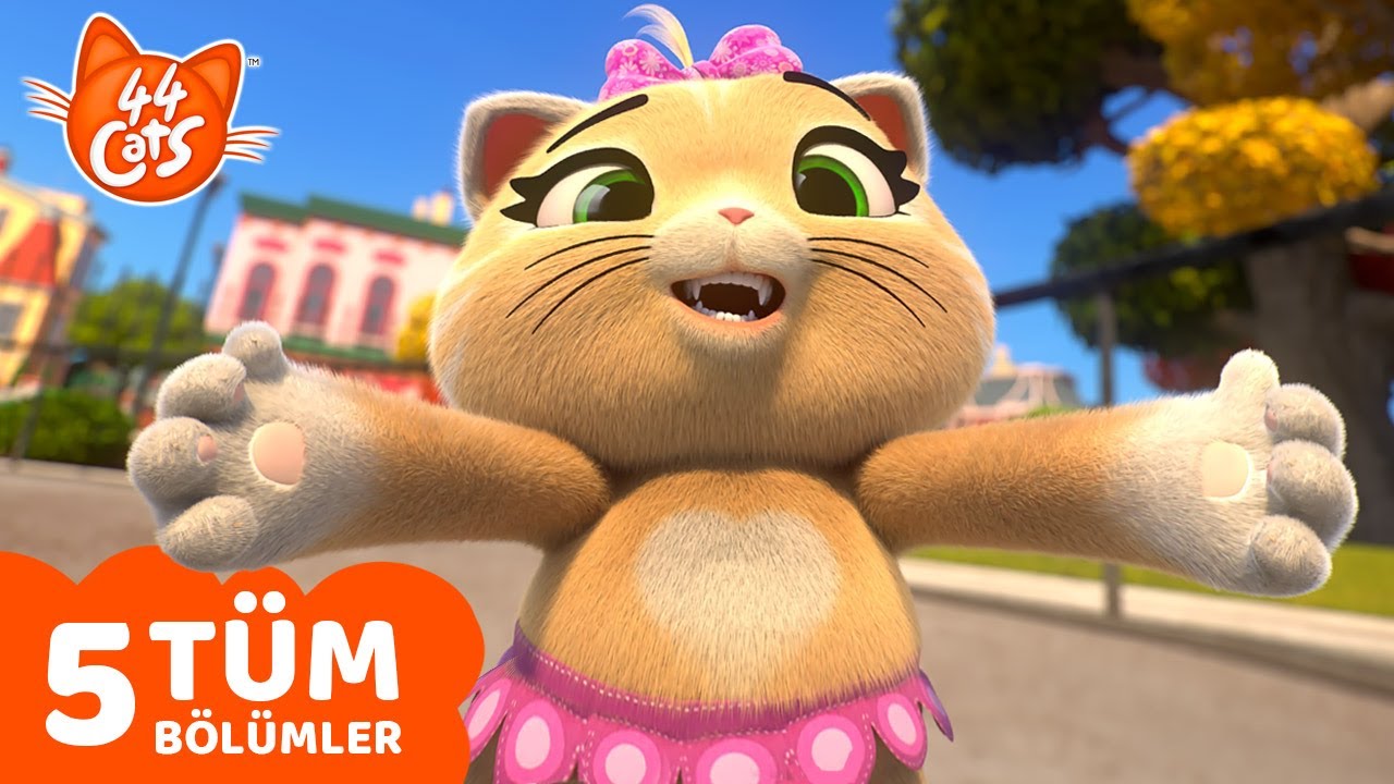 44 Kedi | TOP 5 Pilou Tam Bölüm | Çocuklar için çizgi film.