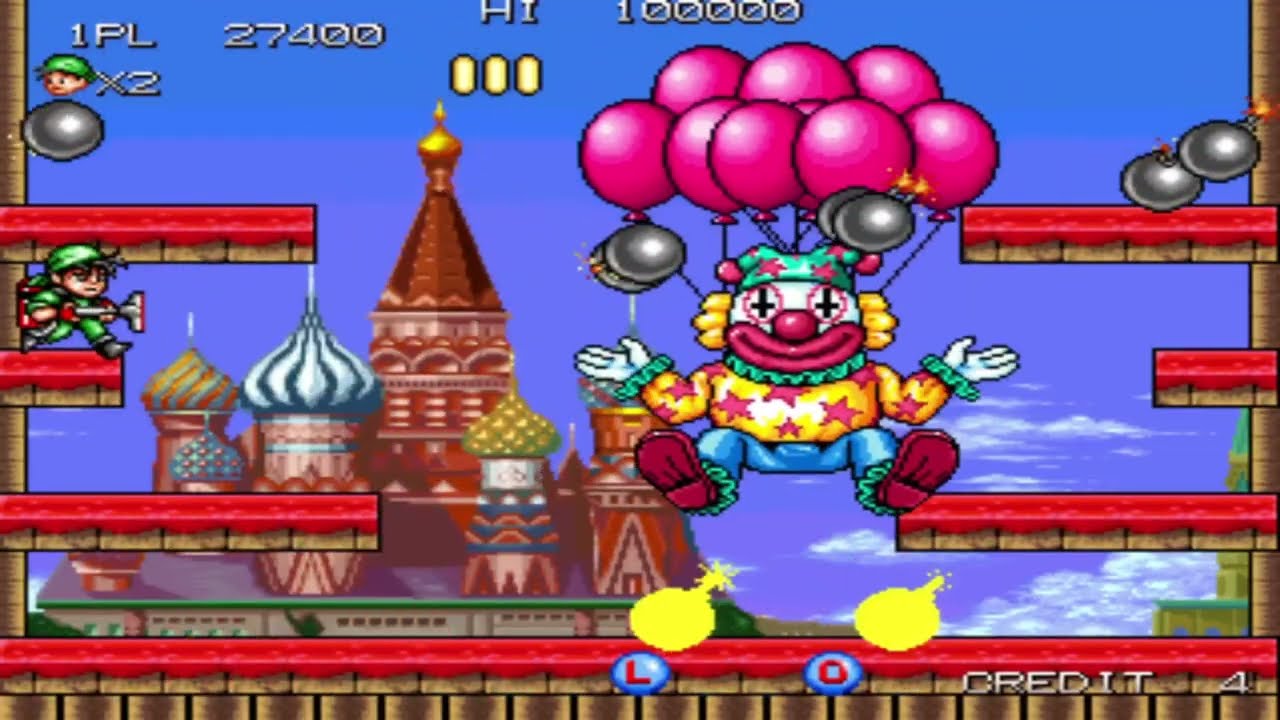 Tumblepop | Arcade Data East Corporation| Reto 5 monedas – Gameplay juego terminado