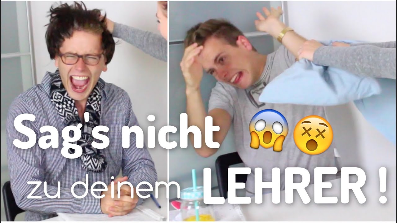10 DINGE die du NICHT zu deinen LEHRERN sagen solltest ! + OUTTAKES :D