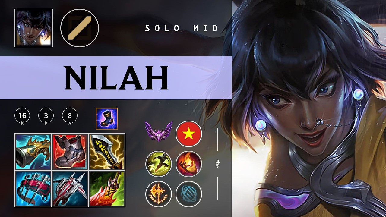 Nilah Mid vs Yasuo - VN Master Patch 26.05