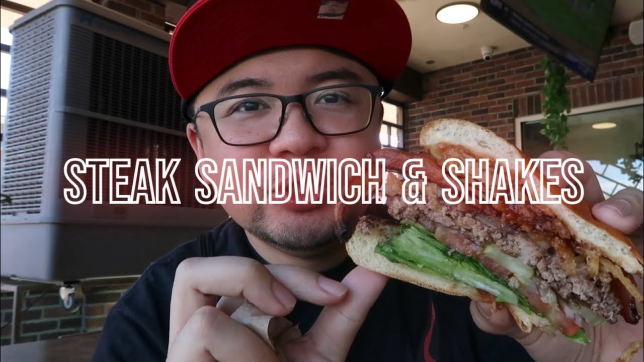 Steak Sandwich & Shakes!!! | Billy Roy's Burger