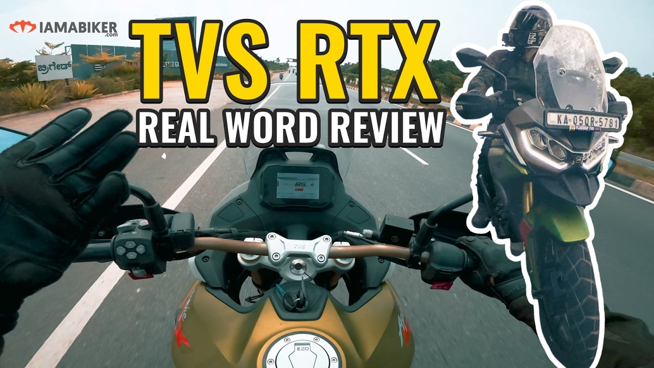 TVS APACHE RTX: подробный обзор в реальных дорожных условиях