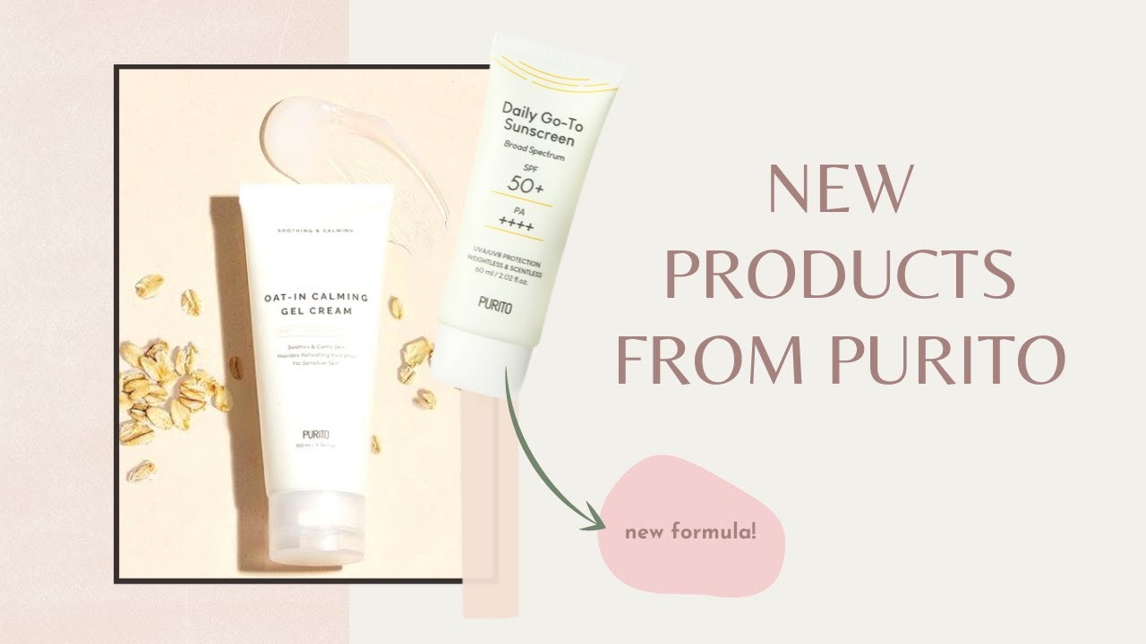 New Purito Products! Introducing the new Daily Go-To Sunscreen