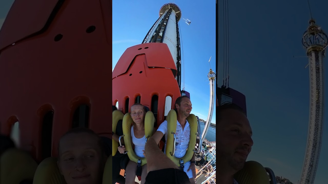 Gr&ouml;na Lund Fritt Fall Cam Rotation #Shorts