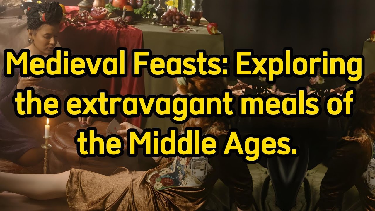 Medieval Feasts: Exploring the extravagant meals of the Middle Ages #history #food #medieval