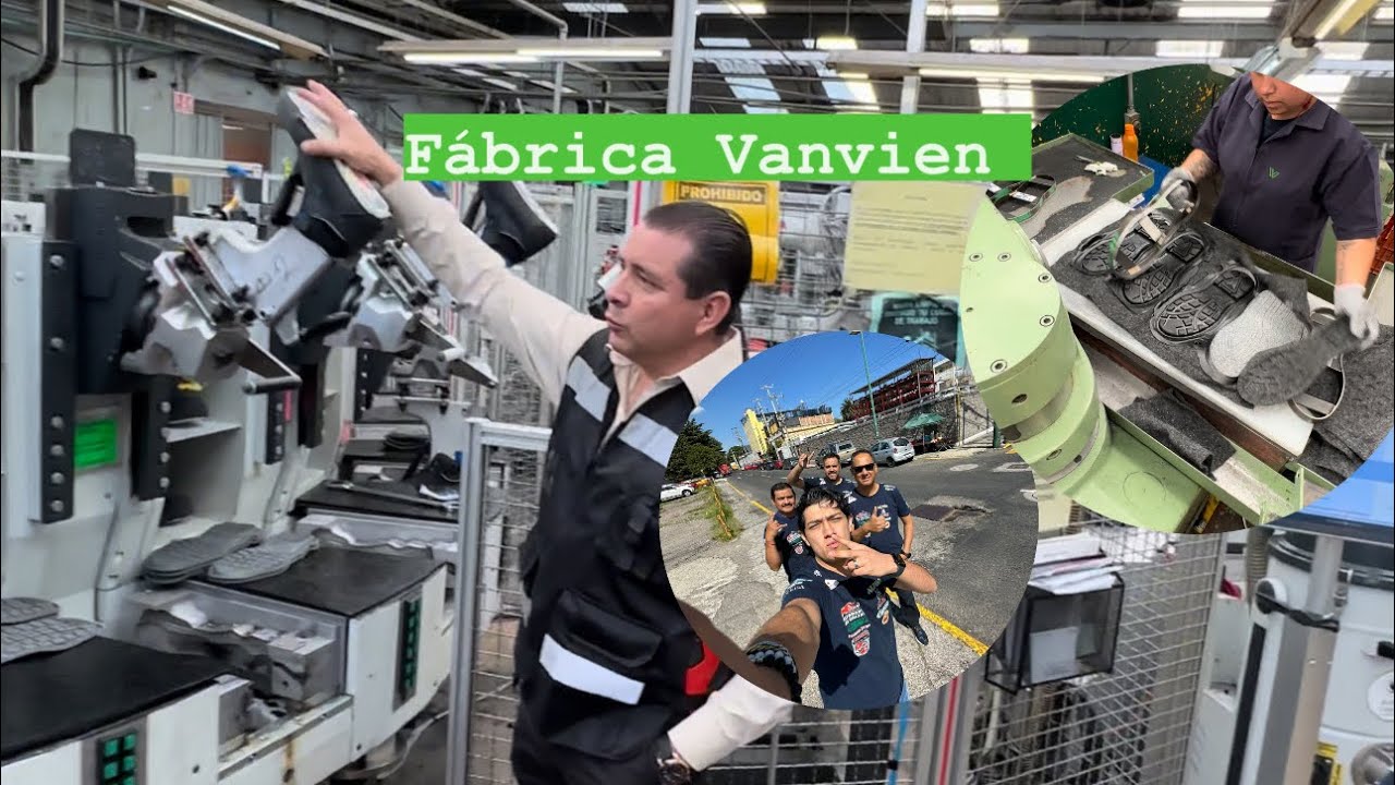 Visitando la fábrica de calzado Vanvien como hacer una bota industrial desde 0