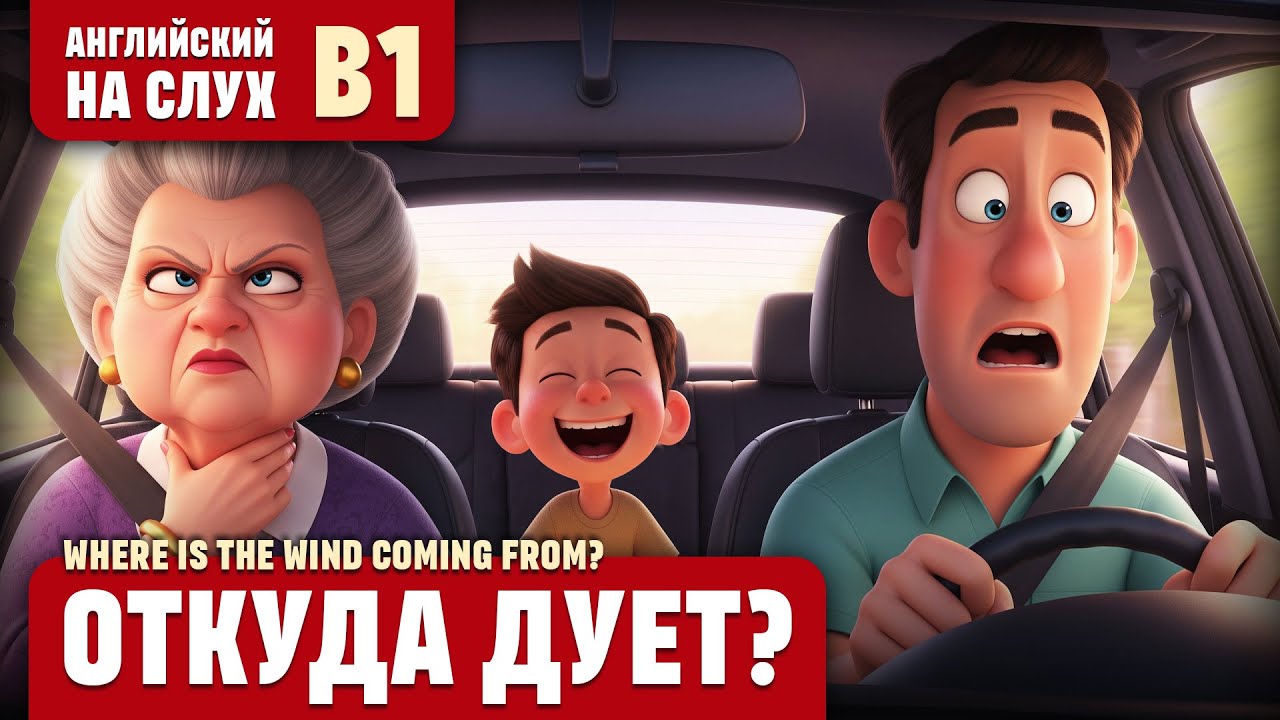 Откуда дует? Веселый рассказ (уровень B1). Английский на слух.