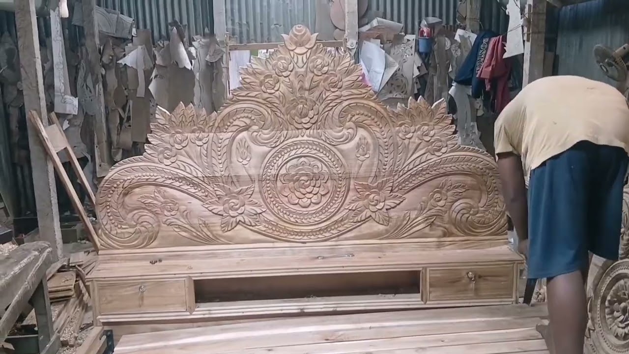 বক্স খাটের ডিজাইন //Box bed design