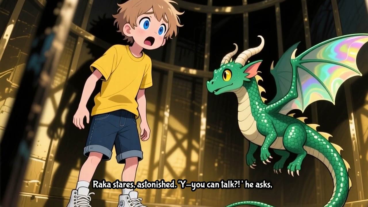 Raka and the emerald dragon'