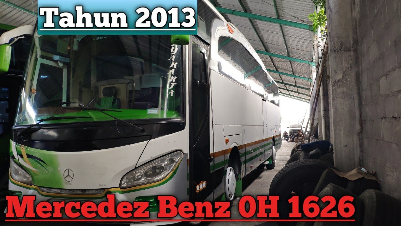 Dijual Bigbus Mercedes Benz 0H 1626 2013 ll Body Adiputro Jetbus 1 HD