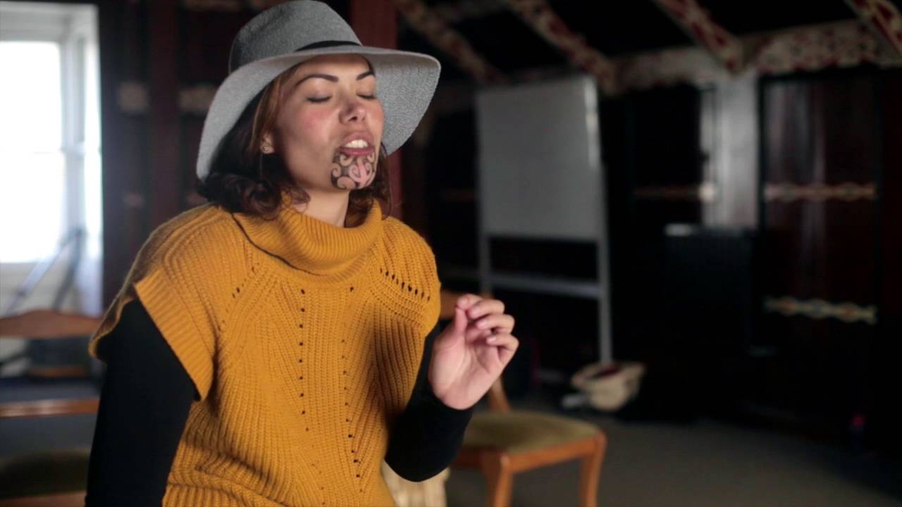Normalizing Moko: Te Moko Kauae o Erena.Māori chin tattoo. Rotorua, New Zealand.