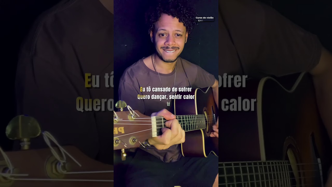 Sorri, Sou Rei - Natiruts (Eu toco e você canta) Karaokê Violão